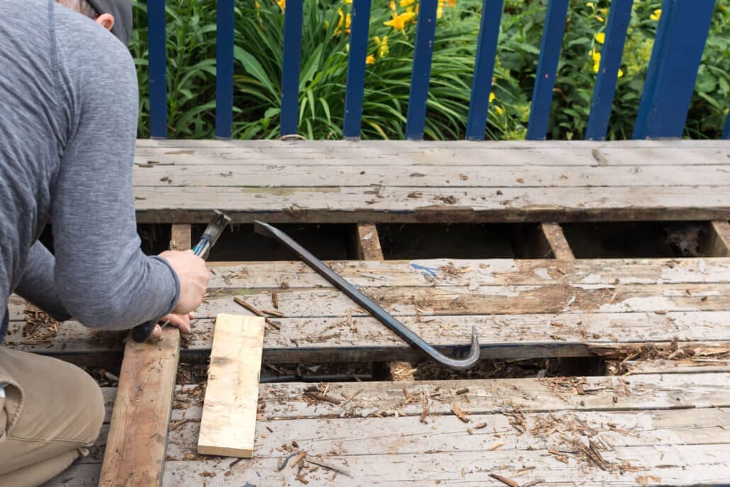 Deck Needs Repairs