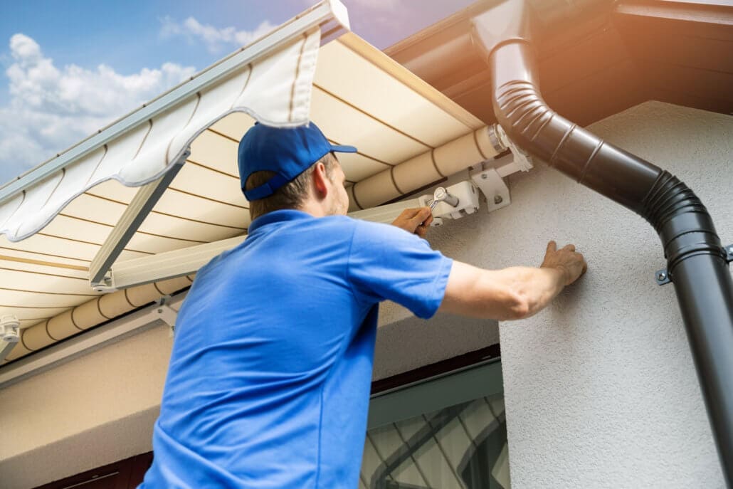 Hire a Professional to Install an Awning